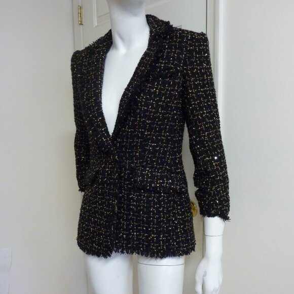 Cinq a Sept Sylvie Boucle Khloe Blazer Jacket - Picture 8 of 9